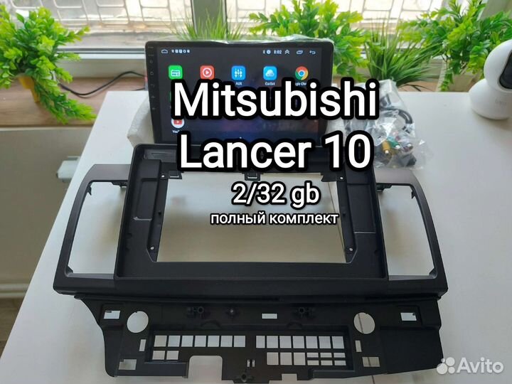 Магнитола Mitsubishi lancer 10 Android 2/32