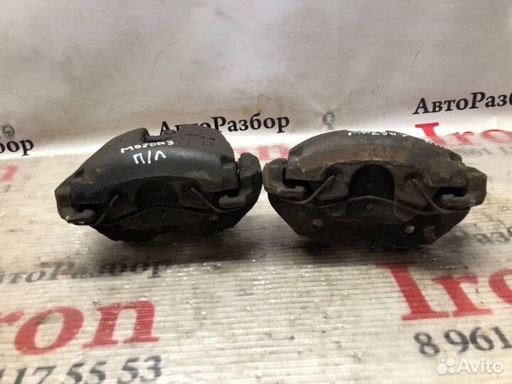 Тормозной суппорт правый передний Mazda 3 bk bl