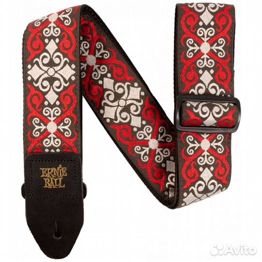 Ernie ball 4695 Jacquard Red Trellis - Ремень для