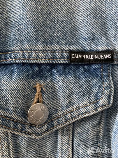 Джинсовка женская оверсайз Calvin Klein (оригинал)