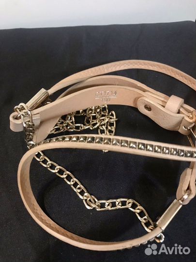 Ремень женский натуральная кожа италия