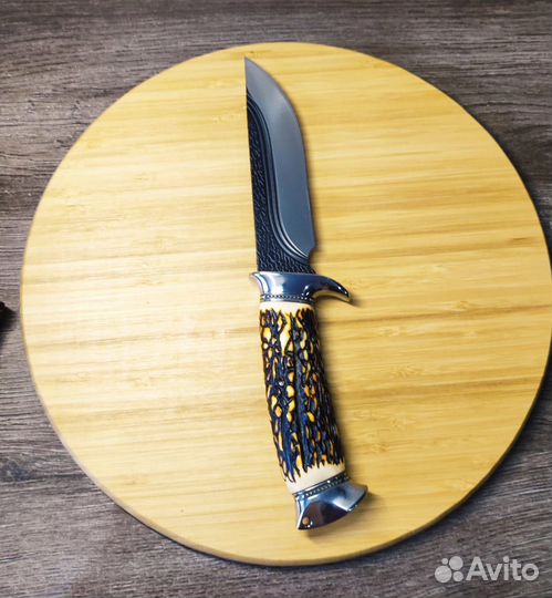 Нож Волк. Хорошая сталь 65Х13. Новые