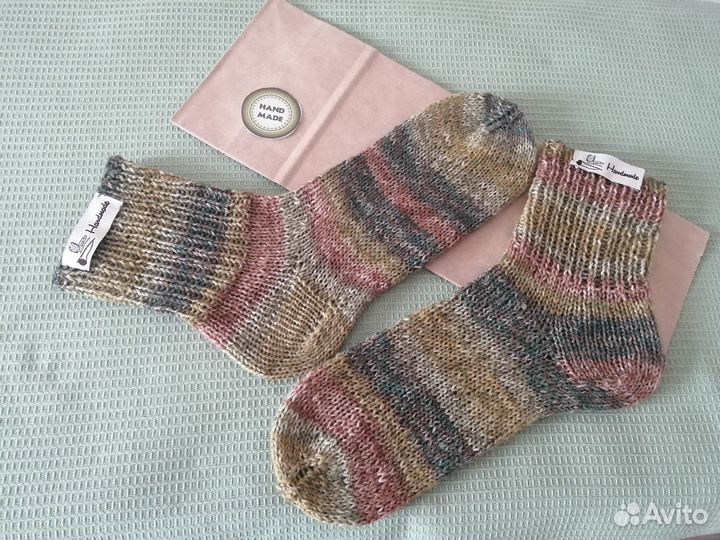 Носки вязанные