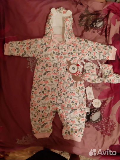 Комбинезон весна осень для девочек