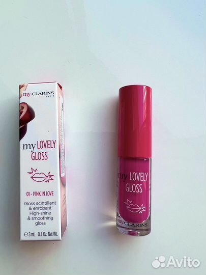 Clarins блеск для губ 01