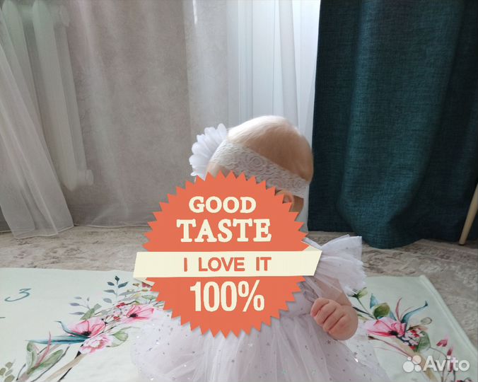 Повязка на голову с бантом