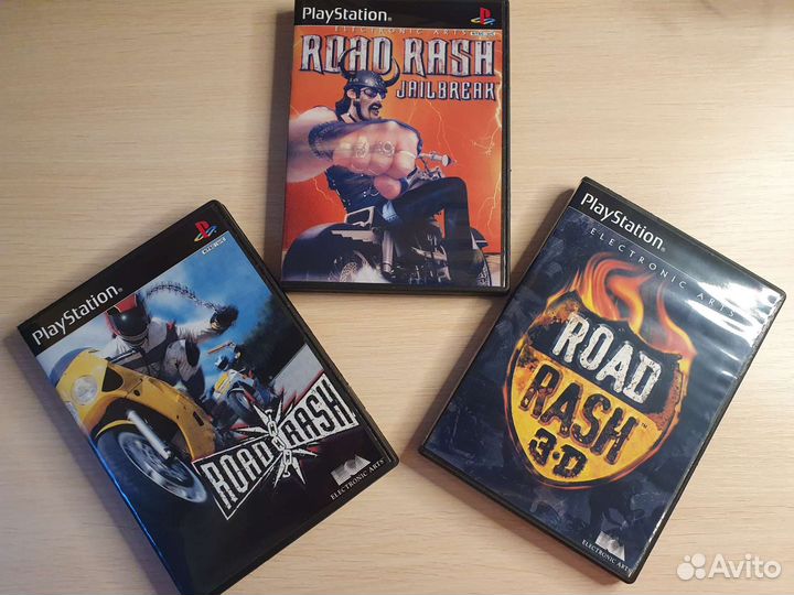 Road Rash ps1 PlayStation PS one пс1