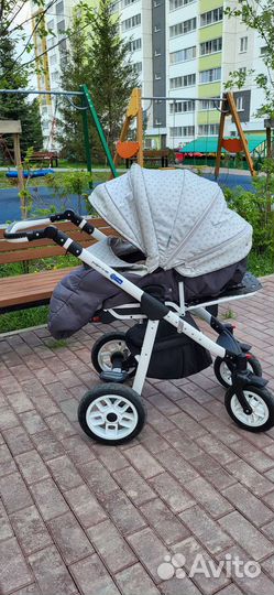 Коляска 2 в 1 adamex pajero