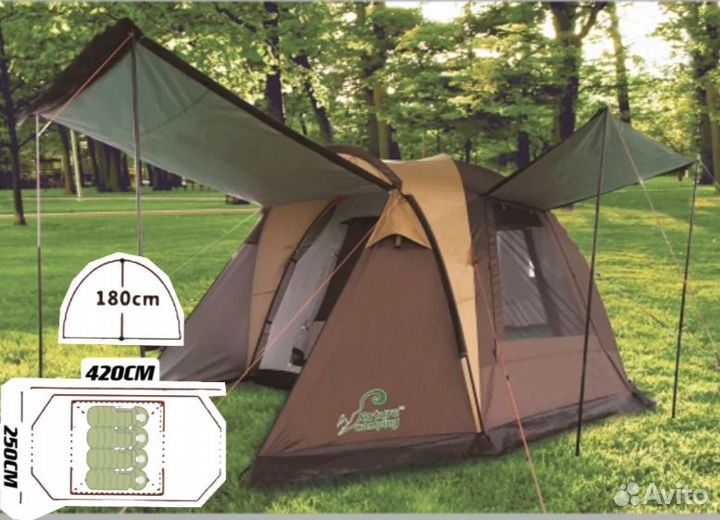 Палатка 4 местная