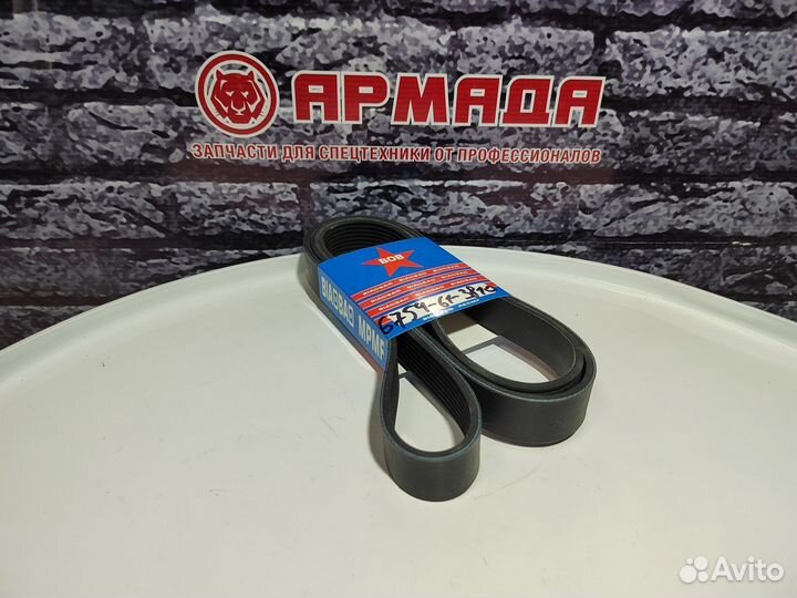 Ремень вентилятора PC200-8 6754-61-3810 (8PK1700)