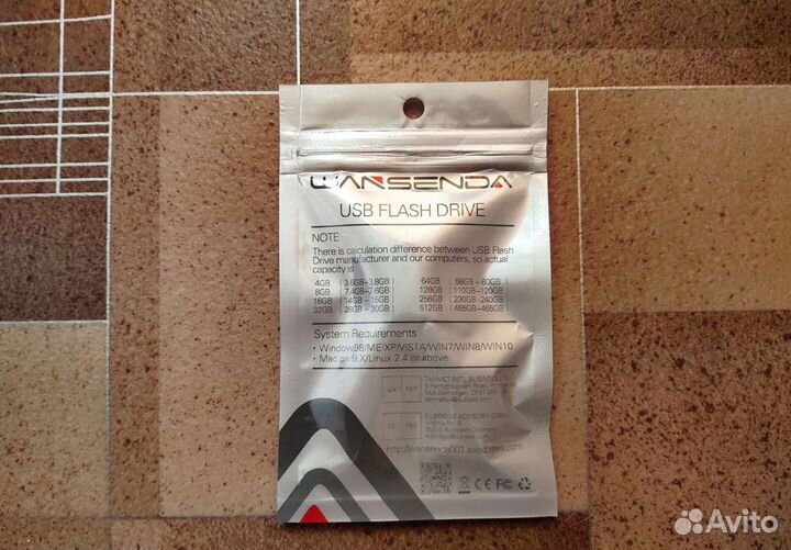 Usb Мини Флеш карта 32 Гб