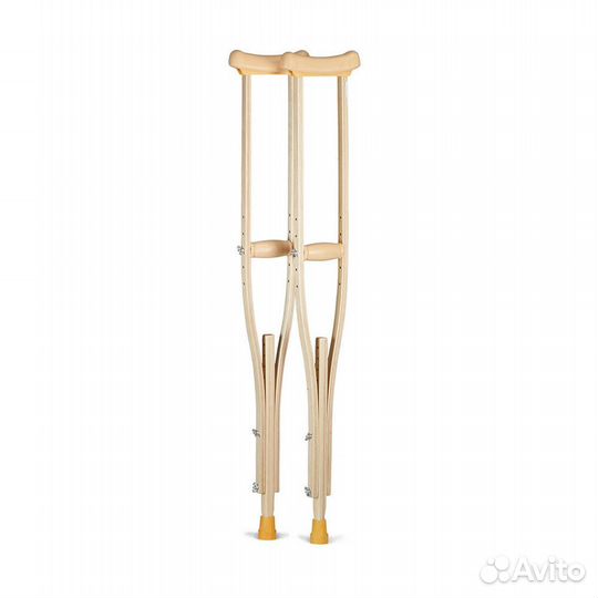 Костыли опорные металические, деревянные