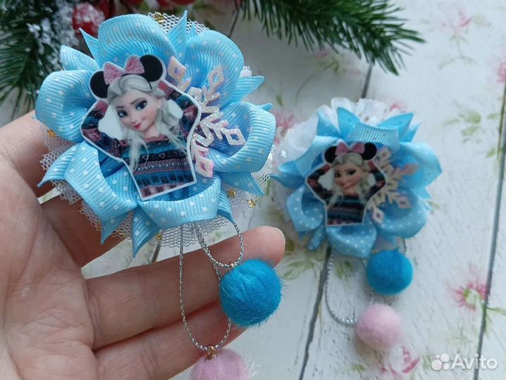 Банты Холодное сердце, Эльза