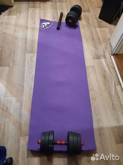 Гантели разборные