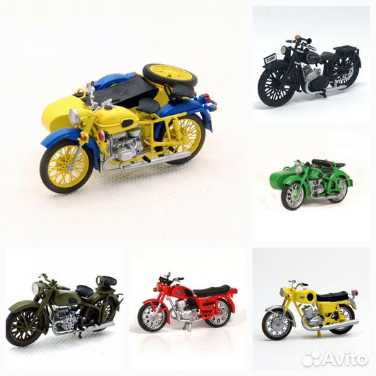 Мотоциклы в 43 масштабе