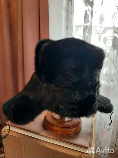 Норковая шапка мужская 59 60