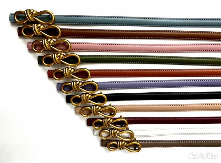 Ремень Bottega Veneta 1,3 см