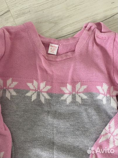 Вещи пакетом для девочки 74-80 см