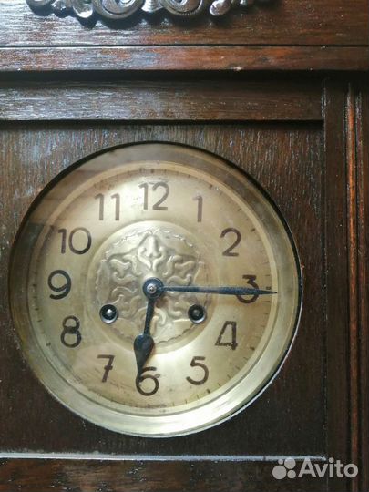 Старинные настенные часы с боем германия