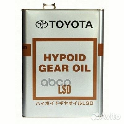 Toyota Масло трансмиссионное Hypoid Gear Oil LS