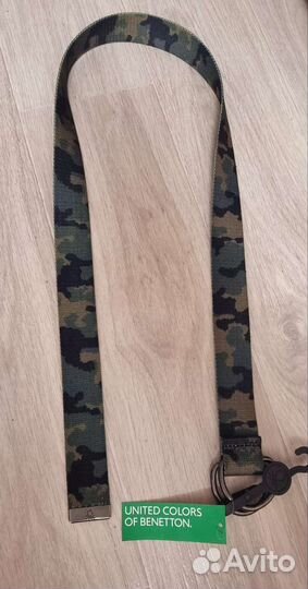 Ремень новый Benetton. Оригинал