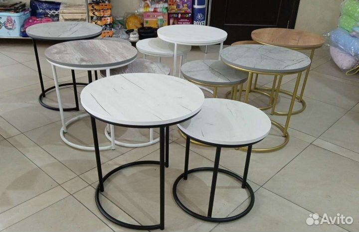 Стол журнальный roundy (новый)