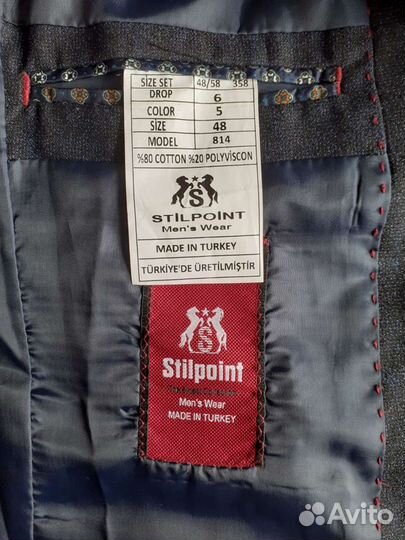 Мужской турецкий классический костюм