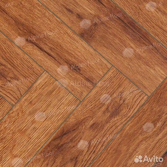 Ламинат Alpine Floor Herringbone 10 Дуб Калабрия LF107-09