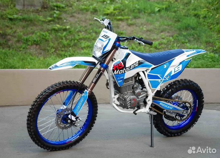 Мотоцикл Motoland XT250 голубой