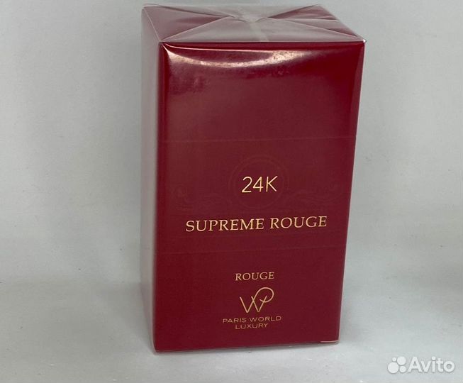 Духи женские Paris World Luxury 24K Supreme Rouge