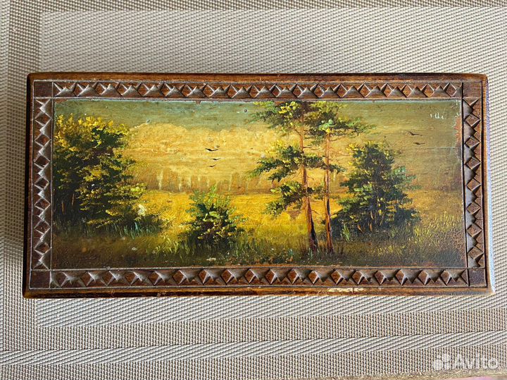 Винтажная шкатулка СССР