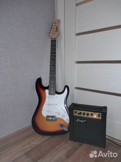 Электро гитара с комбиком