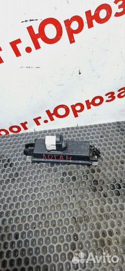 Фонарь подсветки заднего номера renault logan