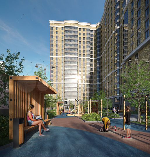 2-к. квартира, 73,7 м², 6/19 эт.