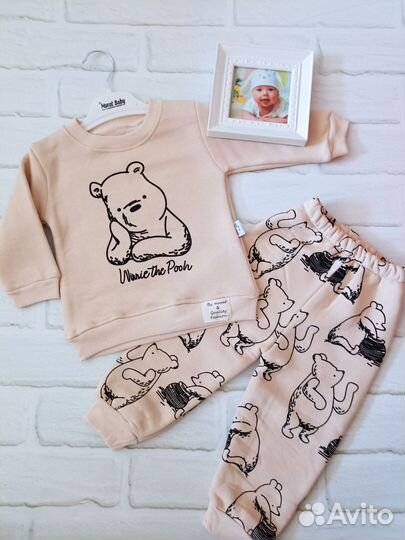 Костюм для мальчика и девочки, тёплый, 74-92