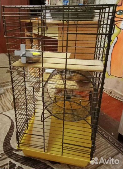 Клетка для грызунов большая