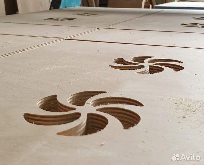 Раскрой фрезеровка фанеры фсф на чпу