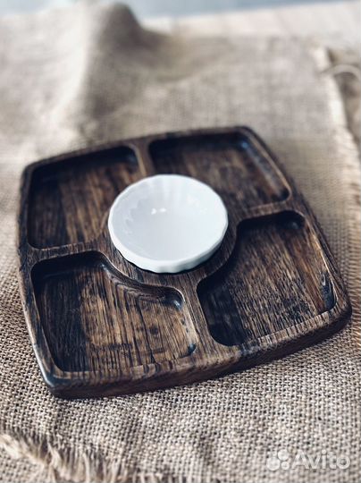 Менажница из дуба 
