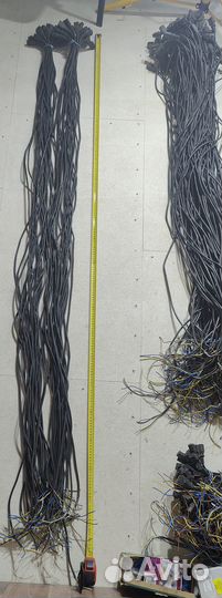 Кабели с13 без вилки сечение 3*1 10А L 80-270см