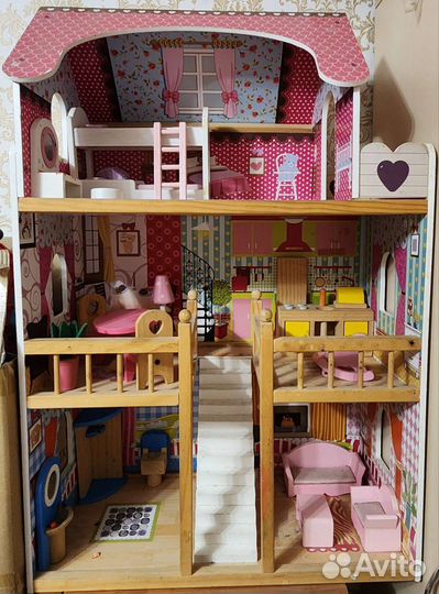 Домик кукольный детский