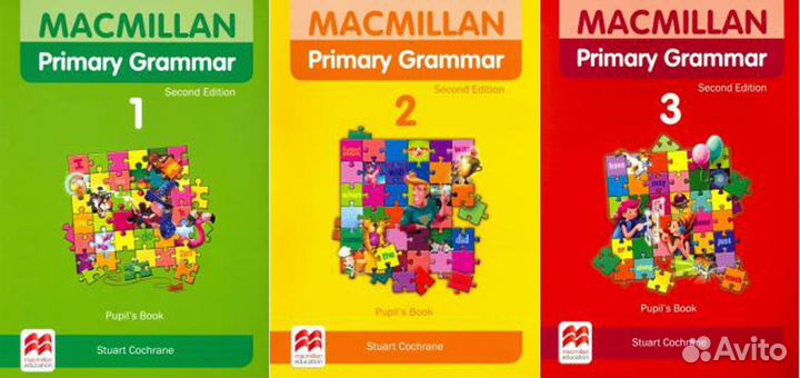 Macmillan Primary Grammar: 1,2,3 (все уровни)