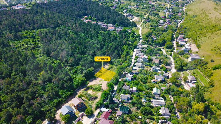 Участок 6 сот. (СНТ, ДНП)