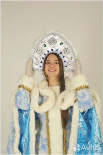 Кокошник снегурочки новый