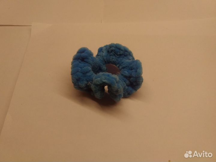 Вязаные резиночки для волос