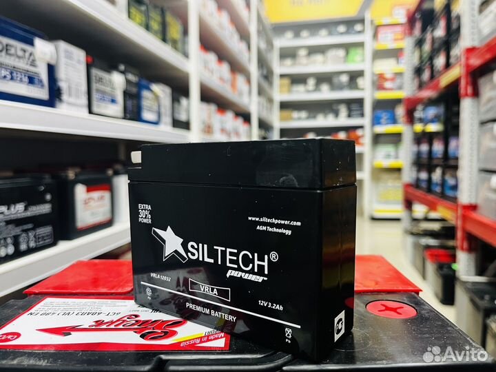 Мото Аккумулятор siltech vrla 12032