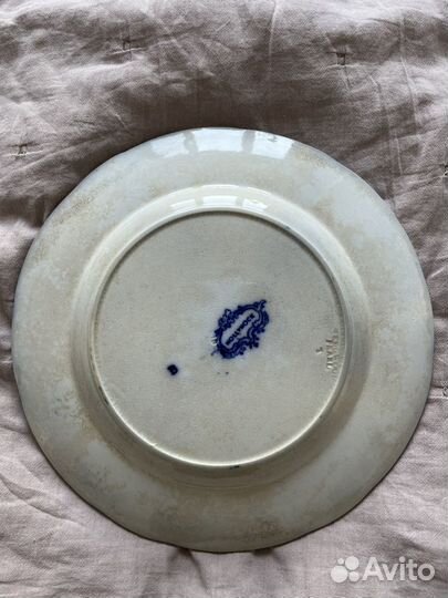 Тарелка веджвуд wedgwood 23 см 19 век