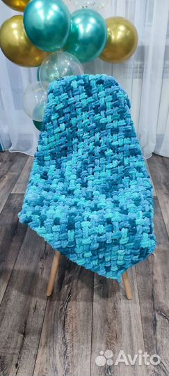 Плед детский плюшевый