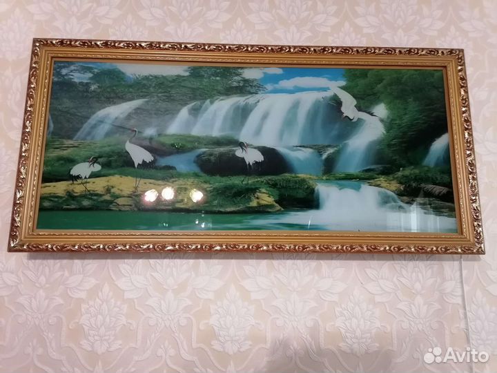 Музыкальная картина, длина 96см,высота 46см