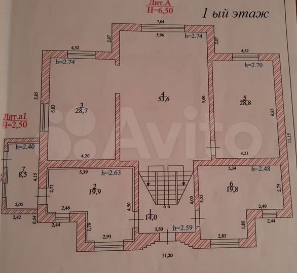 Коттедж 318 м² на участке 26 сот.