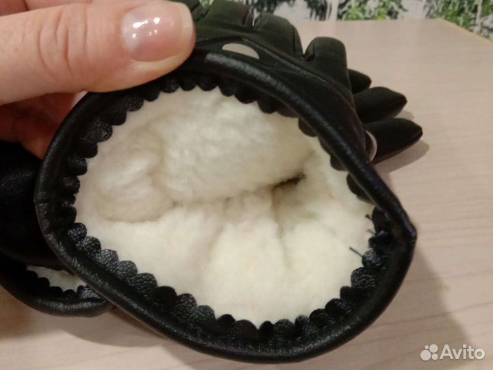 Мужские кожаные перчатки